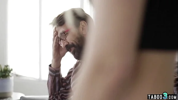 Stepdad manipulates teen Riley Star into fuck after disappears videos