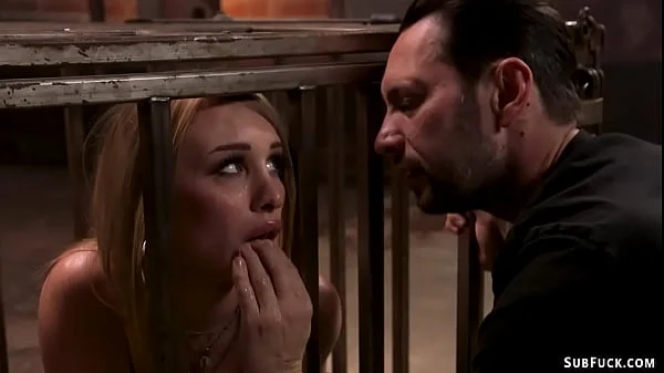 Blonde slave gagged and anal fucked videos