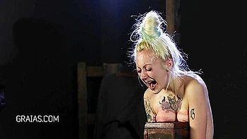 Life With Dr Lomp - Rough Boob Punishment With Whipping And Nailing videos