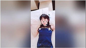 China-suited Girl In A Miniature Chinese Dress Her Reaction Is ! videos