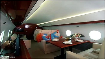 Arya Grander In Backstage From Photosession, 4 Catsuits And Fly Jet Photoshoot videos