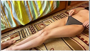 Girl Makes Abs Exercises - Slime Girl videos