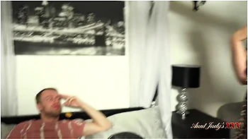 Aunt Judys - Horny Stepmom Aurora Catches Her Stepson With Her Lingerie videos