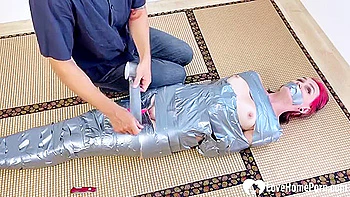 Completely Duct-taped, I Tease And Touch Her videos