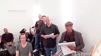 Slutty Redhead Shocks Art Students 18+ By Taking Giant Cock In All Holes videos