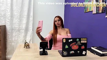 Horny Secretary Fucks Her Colleague Before The Boss Arrives And Catches Them With Andrea Castro videos