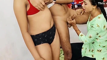 Best Threesome Sex :-seeing Komal And Neha Alone In The Room, They Got Furious Fuck With Sexy Mamta videos