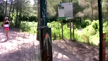 Charlotte De Castille In Girl In The Woods Waiting Anxiously For Her Partners Sperm videos