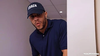 Selina Bentzs Locker Room Fuck With Coach videos