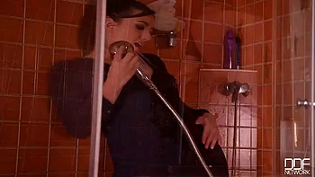 Butterfly Pussy Lips - Toe & Leg Lover Masturbates in Shower videos