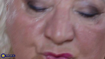 Horny Young Man Loves The Big Ass From Curvy Granny Babet On His Face And Then Some videos