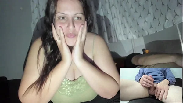 Naughty Wife Watching Random Guy Stroking While Her Husband Rest Next to Her videos