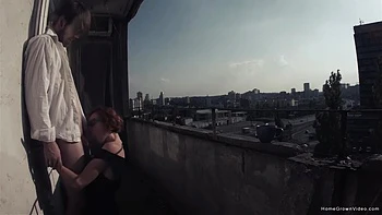 Eva Fucked Out On The Balcony - Eva Fucked Out On The Balcony videos
