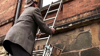 Bonny Devil In Fucked By - Mature Brunette Gets Both Holes Stretched Hard videos