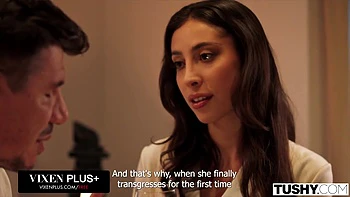 TUSHY Tight Tiny Actress Eva Generosi Has Passionate Anal With Director videos