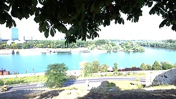 Blow Job And Cum Swallow At The City Castle videos