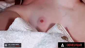 Horny Redhead Teen 18+ Deepthroats A Cock Before Riding It videos