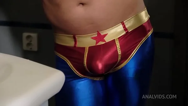 Mia Piper and her first DP with super hero Fuckerman and the villainous Punisher (FAP)! Slaps, Hard, Spit NRX099 videos