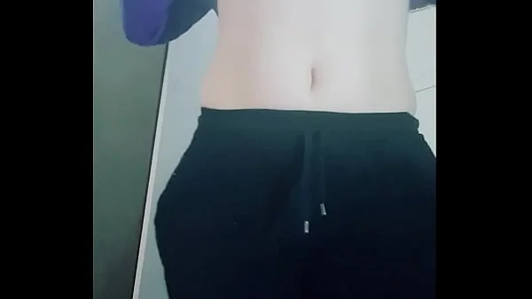 Lovely young girl taking off her clothes - Hana Lily videos