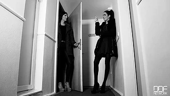 Horny Humiliation : Smoking Hot Lesbians Cram Their Asses videos