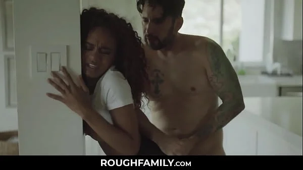 RoughFamily.com ⏩ Nice Step Father Pummeling his Ebony Stepdaughter, Scarlit Scandal videos