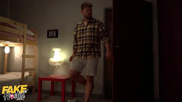 Fake Hostel Pillow Fighting Babes get their Pussies Fucked Hard by a huge cock videos