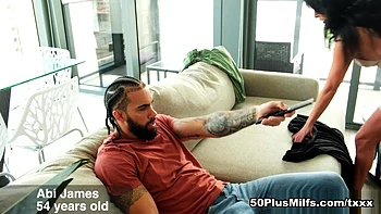 She once gave a blow job on a ride at EPCOT. Now she's fucking a young dude for all of us to see - Abi James and James Angel - I Boned Your Mom videos