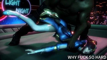 3D Big Boobs Slut Asian Cosplay Model Cheating with BBC videos