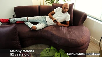 Son's friend makes a cum mess all over Melony Melons - Melony Melons and John Long - 50 Plus MILFs videos