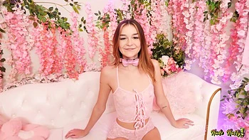Pink Room Ep.14: 18 Year Old Ass Eating Cutie Della Cate Gets Throatfucked & Creampied videos