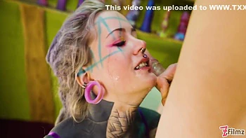 Inked-up Girls Ass Fuck Double Anal With A Big Cock videos