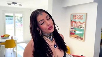 The new madness of Sabrina... sodomized by an Afro TTBM! - Jacquie et Michel TV videos