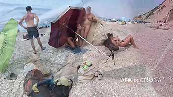 Cum Slut Exposed On The Beach videos