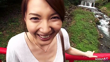 Skinny Asian Mature Wife talk to Cheating Suck and Swallow by Stranger in Uncensored JAV POV Porn videos