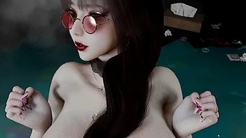 3D Huge Boobs Slut Cheating with Old Dick in the Pool videos