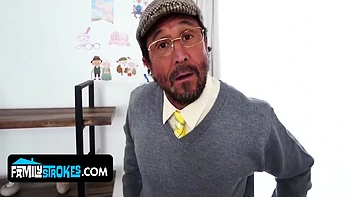 All His Step-grandma Wants Is To Get Spit-roasted: Give Her Your Juicy Dicks - Tommy Gunn, Wendy Raine And Rion King videos