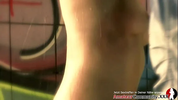 Skinny Blonde gets humiliated in PUBLIC! Amateurcommunity.xxx videos