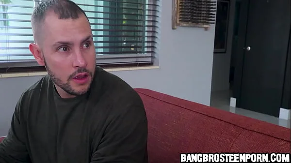 Horny teen asks her stepbro to try anal sex with her - teen porn videos