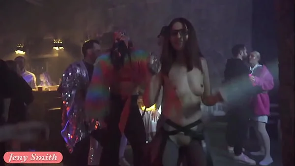 Jeny's twin sister Merry goes to club videos