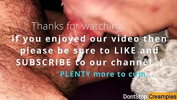 MILF Keeps Sucking After Cum - Post Orgasm Blowjob & Cum Dripping Close Up videos