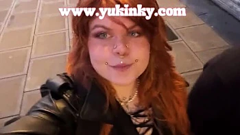 Yukinky's French Belgian Redhead BDSM: Hairy Cowgirl Dominates Fan as Christmas Toy - Amateur POV Teasing videos