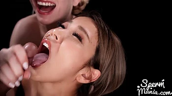 Open Your Mouth Wide - Emily Belle And Saki Kawanami videos