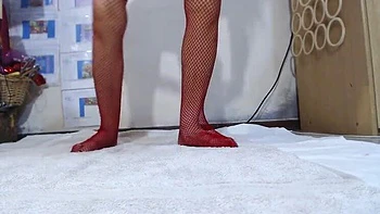 Italian MILF in Stockings Fists Her Pussy Solo videos