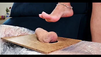 KiffaFeet Latina Goddess Stomps Slave Cock - Rough Footjob & Fetish Trampling videos