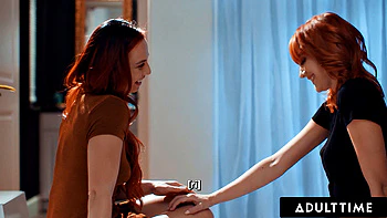ADULT TIME - Aidra Fox Seduces Bestie Kenna James For ROMANTIC LESBIAN FUN! videos
