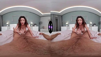 Her Book Was Boring So She Devoured His Cock Instead - TmwVRnet ft. Lola Bredly: Porn videos