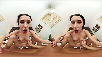 Step brother, I m stuck: Blowjob, Doggy  Cowgirl VR Porn videos