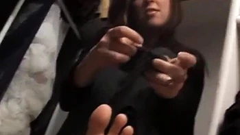 Wife Tries On Different Pairs Of Stockings For Husband: Amateur, Babe  Brunette Porn videos