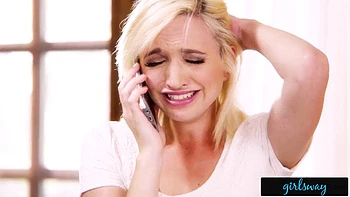 GIRLSWAY April O Neil Comforts Hard Her Sexy Widowed BFF: Licking, Big Tits  Hardcore Porn videos