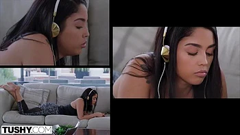 TUSHY Naughty Teen Gets Rimmed And Gaped!: Blowjob, Cowgirl  Hardcore Porn videos